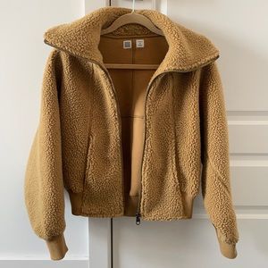 Uniqlo U Lemaire Long Sleeve Teddy Fleece Blouson Bomber Jacket